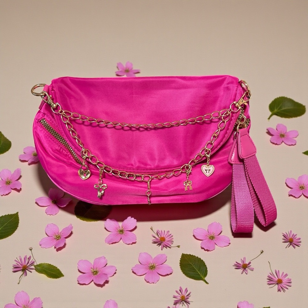 Brand new hot pink crossbody/fanny pack